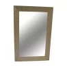 silver patinated streaked mirror. - Moinat - Mirrors