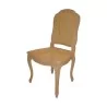 Louis XV style chair in carved natural beech, with seat … - Moinat - Chairs