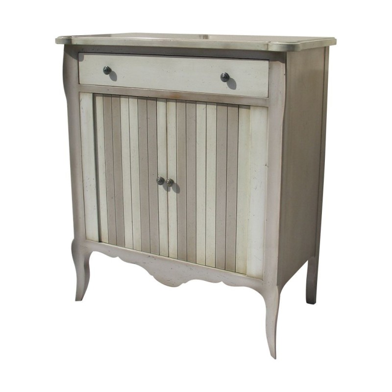 cabinet in between in cherry wood painted white with 1 drawer … - Moinat - Chests of drawers, Commodes, Chifonnier, Chest of 7 drawers cabinet in between in cherry wood painted white with 1 drawer … - Moinat - Chests of drawers, Commodes, Chifonnier, Chest of 7 drawers