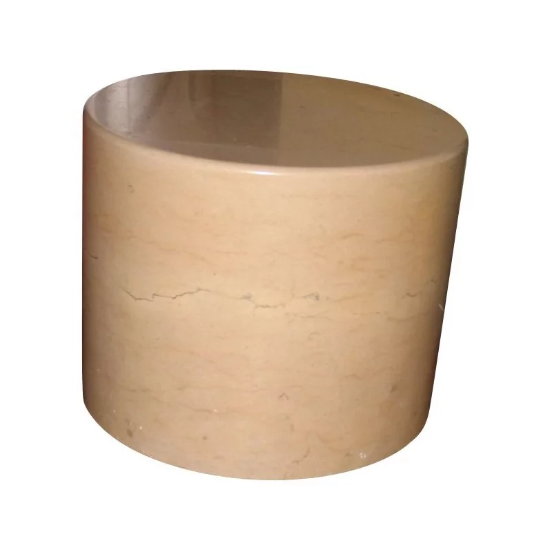 Round Hauteville marble base. - Moinat - Decorating accessories