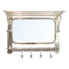 wall-mounted nickel locker with mirror. - Moinat - Mirrors