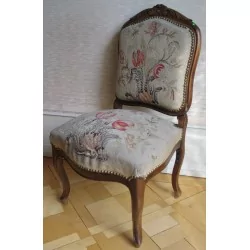 Salon Napoléon III comprenant: 1 canapé, 4 chaises et 2