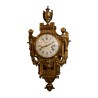 Louis XVI cartel in gilded and chiseled bronze with lion's head and … - Moinat - Pendules murales