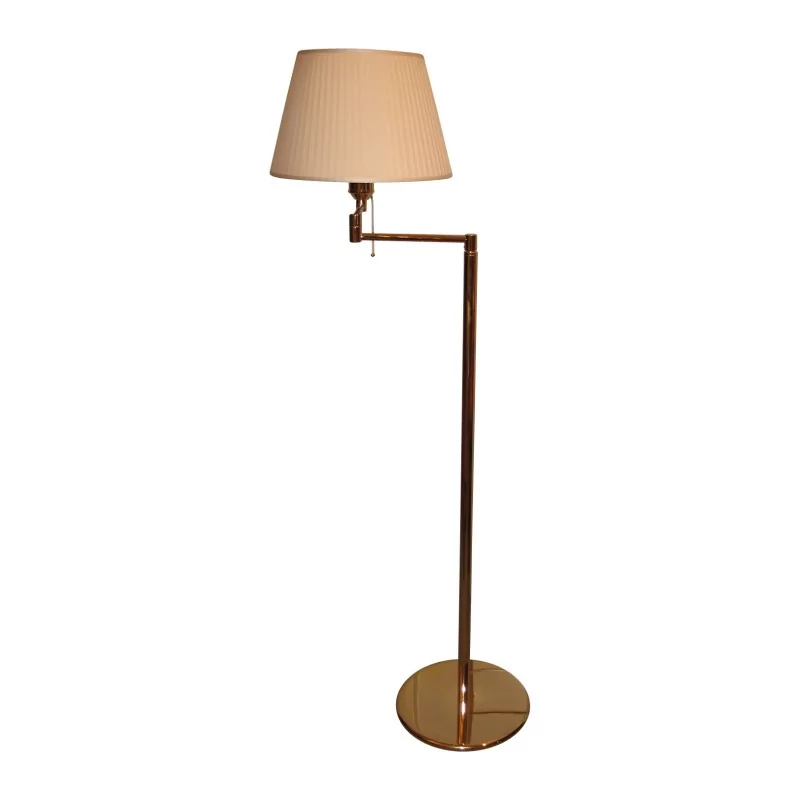 “Arianna” floor lamp in articulated and adjustable brass … - Moinat - Standing lamps