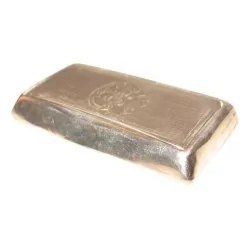 Boîte en argent gravé. Epoque 19ème siècle.