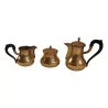 Empire tea service including 1 teapot, 1 cream jug and 1 … - Moinat - Silverware