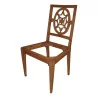 把路易十六风格的 Jacob 椅子，山毛榉木雕刻，带有…… - Moinat - 椅子