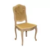 Louis XV style chair in carved beech, with seat and back … - Moinat - Chairs