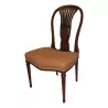 стул в английском стиле из красного дерева, обтянутый тканью для … - Moinat - Стулья