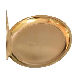 Карманные часы Savonette из 14-каратного желтого золота, LeCoultre и…
