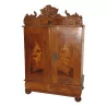 Miniature Baroque cupboard in carved walnut with 2 … - Moinat - Cupboards, wardrobes