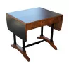 Louis-Philippe table with flaps in walnut with top and … - Moinat - VE2022/1