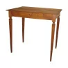rectangular oak table with 1 drawer. Period 19th … - Moinat - End tables, Bouillotte tables, Bedside tables, Pedestal tables