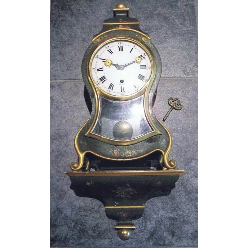Neuenburger Uhr „Zenith“ aus lackiertem Holz mit … - Moinat - Pendules murales Neuenburger Uhr „Zenith“ aus lackiertem Holz mit … - Moinat - Pendules murales