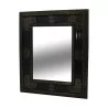 Miroir rectangulaire de style Florentin noir avec décor … - Moinat - Glaces, Miroirs