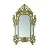 Spiegel im Louis XV-Stil aus geschnitztem und vergoldetem Holz. - Moinat - Spiegel