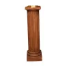 根路易十六风格的凹槽柱，采用生锈陶土制成 - Moinat - Columns, Flares, Nubians