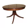 Regency 桃花心木圆桌，带底座和…… - Moinat - 餐桌