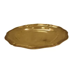 runde Cardillac-Schale aus 925er Silber, 900gr. Zeitraum Ende 19. …