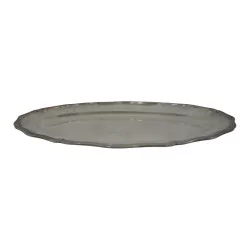 Cardeillac ovale Schale aus 925er Silber, 1300gr. Zeitraum Ende 19. …