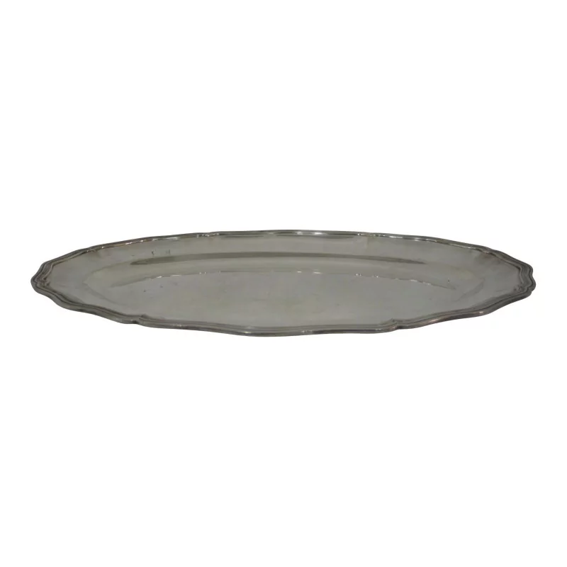 Cardeillac oval dish in 925 silver, 1300gr. Period late 19th … - Moinat - Silverware
