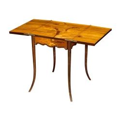 Игровой стол для портфолио Gallé Art Nouveau, инкрустированный…