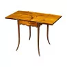 Gallé Art Nouveau portfolio games table inlaid with … - Moinat - Bridge tables, Changer tables