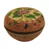 Pink cloisonné box with floral decoration. China, Canton, late … - Moinat - Boxes, Urns, Vases