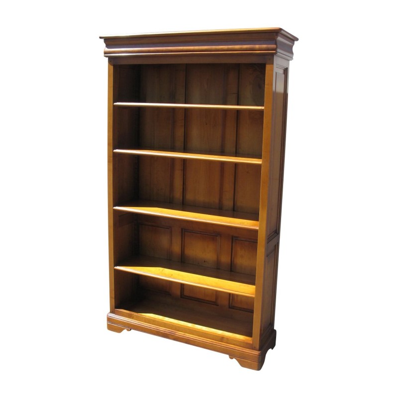Grande bibliothèque Louis-Philippe en merisier avec 4 rayons … - Moinat - Etagères, Bibliothèques, Vitrines Grande bibliothèque Louis-Philippe en merisier avec 4 rayons … - Moinat - Etagères, Bibliothèques, Vitrines