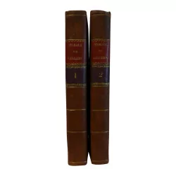 Lot of books in 2 volumes “Lessons in morality, or readings …