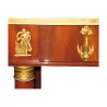 Empire console in mahogany, with mirror on top, … - Moinat - VE2022/1