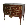 Regency style chest of drawers inlaid in kingwood with 2 … - Moinat - VE2022/1