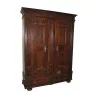 Louis XIII cabinet, in richly decorated carved walnut, on - Moinat - Cupboards, wardrobes