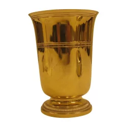 silver 950 vermeil cup, Tétan Frère. (177g). Paris, …