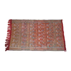 土耳其 Kelim 地毯。 20世纪时期。