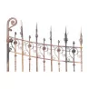 Large wrought iron gate in 2 parts. 18th century. - Moinat - VE2022/2