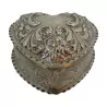 Шкатулка в форме сердца из точеного серебра 925 пробы. … - Moinat - Столовое серебро