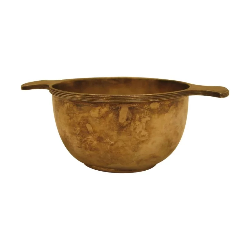 Rince doigts, quaich en argent. (166gr). Ecosse, 20ème siècle. - Moinat - Argenterie