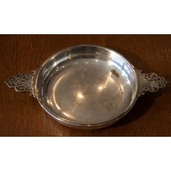 Coupe avec anses en argent 800, Collet à Genève.