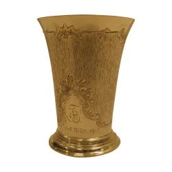 800 silver cup with inscription “C-F Sion 1913”. Era …