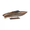 Riva Rivarama Gray Hull model boat in wood painted in … - Moinat - Decorating accessories