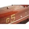 Handmade mahogany Baby Bootlegger ship model. - Moinat - Decorating accessories