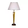 Lampe “Kufstein” en cristal de bohème de couleur ambre avec … - Moinat - Lampes de table