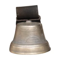 Bartinotto-Chiantel bronze bell, engraved with necklace in