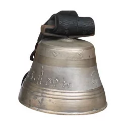 Barinotto-Chiantel rewelded bronze bell, engraved with