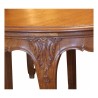 Grande table de salle à manger en chêne ciré brossé de style … - Moinat - Tables de salle à manger