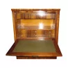 Louis-Philippe 胡桃木秘书桌，带 4 个抽屉和 1 个…… - Moinat - Desks : cylinder, leaf, 写字桌