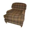 comfortable armchair covered with 12m of Ralph Lauren fabric … - Moinat - Armchairs
