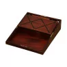 English military travel case in mahogany from the 19th century... - Moinat - Office accessories, Inkwells