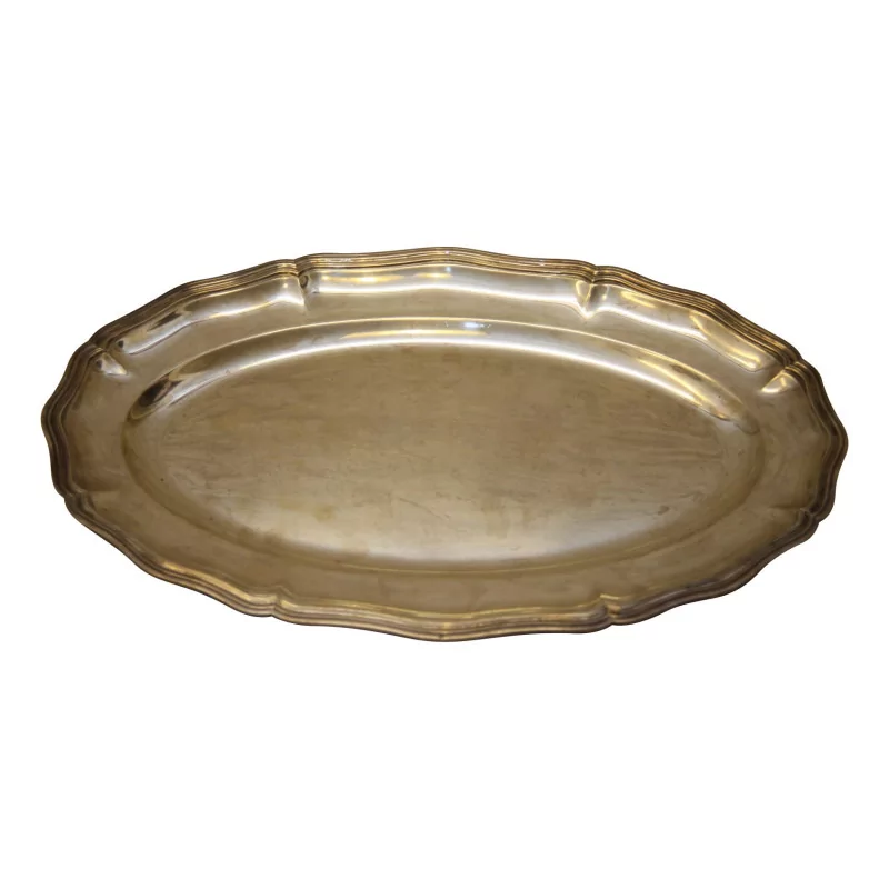 800 серебряная тарелка, 1254 г - Moinat - Столовое серебро